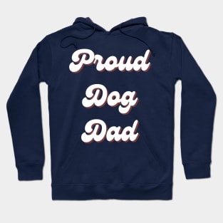 Proud Dog Dad Retro Hoodie